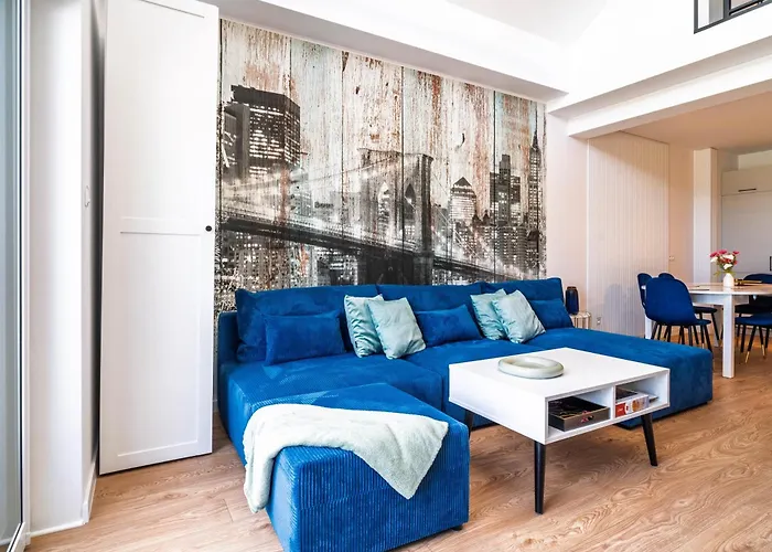 New York Z Antresola W West Morze Apartamentow Apartman Łeba