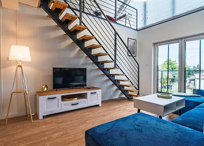 New York Z Antresola W West Morze Apartamentow * Łeba